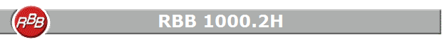 RBB 1000.2H